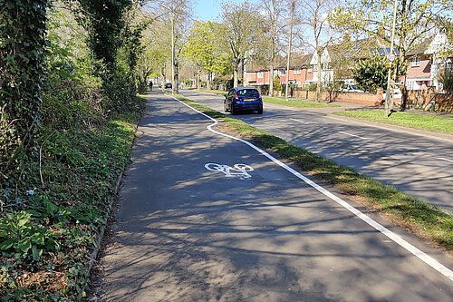 Bluebell Road Cycle Path