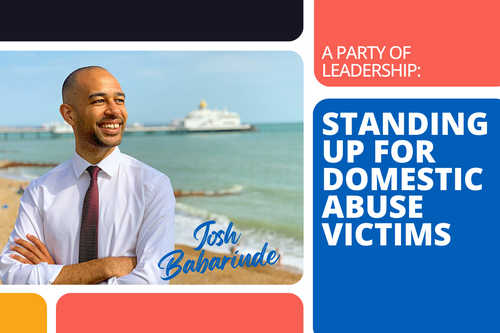 A Party of Leadership: Standing up for domestic abuse victims