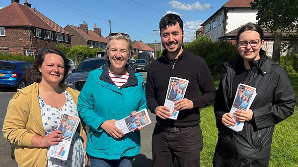 Brebdury & Woodley Lib Dem team