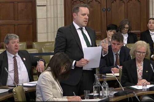 Tom Morrison MP speaking in Westminster Hall Debate