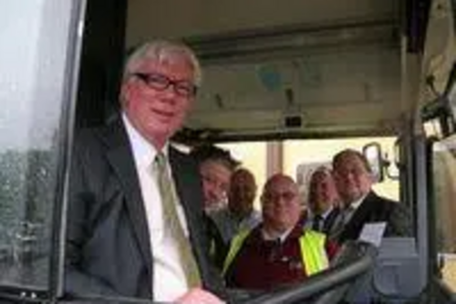 Paul Rowen MP and Councillor Dale Mulgrew - Campaigning Against the Privatisation of Rossendale Transport