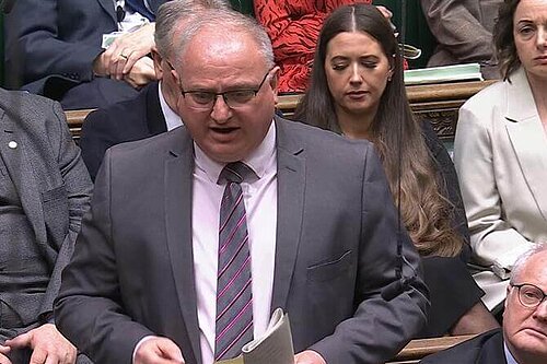 Ian Roome MP at Prime Minister's Questions