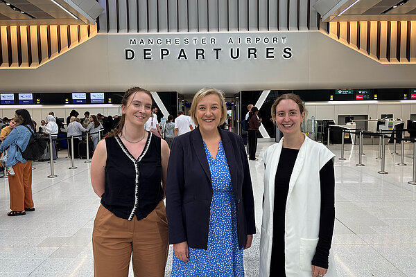 Lisa Smart MP discusses the jobs being created in the new terminal