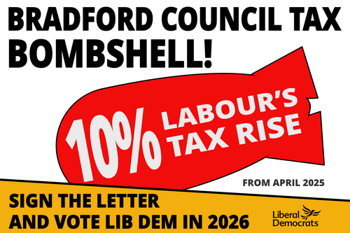 Labour's Council Tax Bombshell graphic