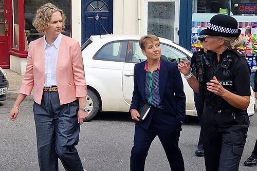 Anna Sabine MP with PCC