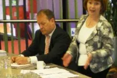 Labour PPC Danczuk alongside disgraced Labour MP Hazel Blears!