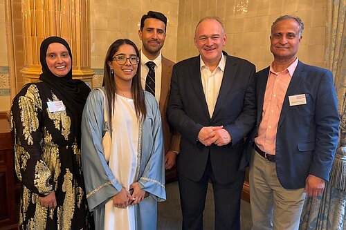Sir Ed Davey with Slough Lib Dems