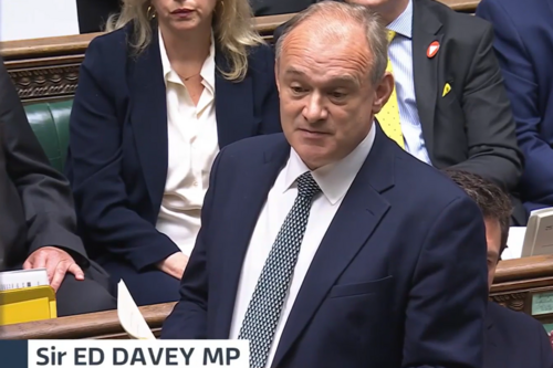 Ed Davey at PMQs