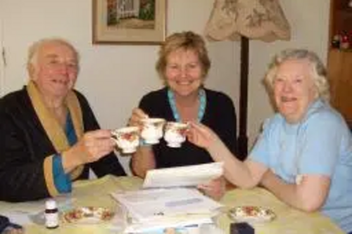 Terrye with the Ballantines