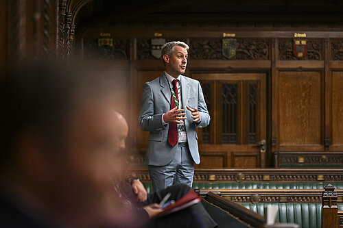 Will speaking in Parliament