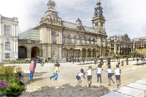 Town Hall Garden Design