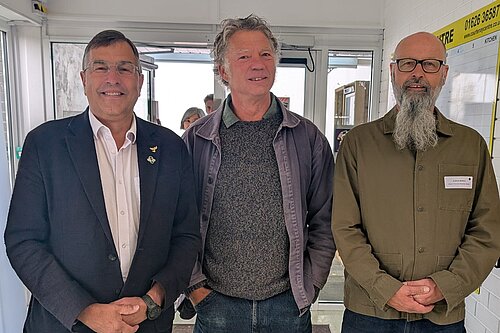 image of Martin, Andrew Rothery and Guy Singh-Watson