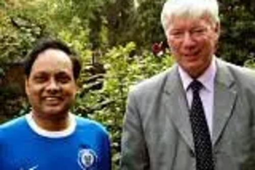 Rochdale MP Paul Rowen was pleased to present His Excellency Anwar Choudhury