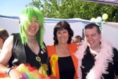 Liz Lynne MEP at Birmingham Pride
