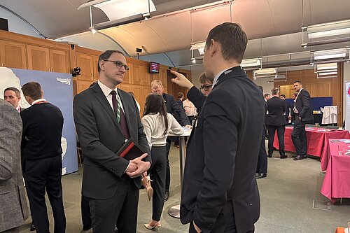 Ian meeting representatives from Network Rail