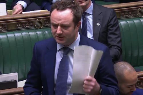 Danny in House of Commons