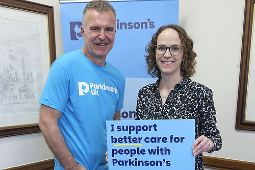 Alison meeting with Dave