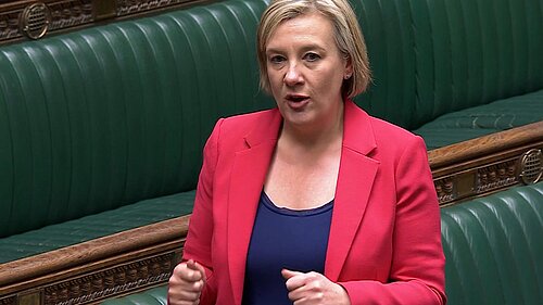 Lisa Smart MP speaking in Parliament for the 100th time