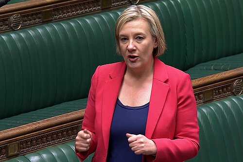 Lisa Smart MP speaking in Parliament for the 100th time