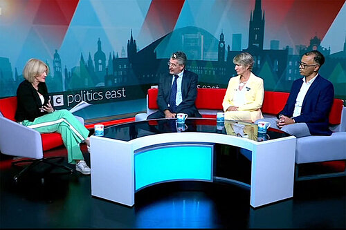 Pippa Heylings on BBS Politics East, July 2025