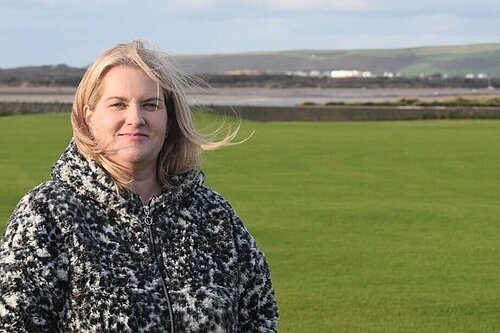 Becky Coombs at Instow