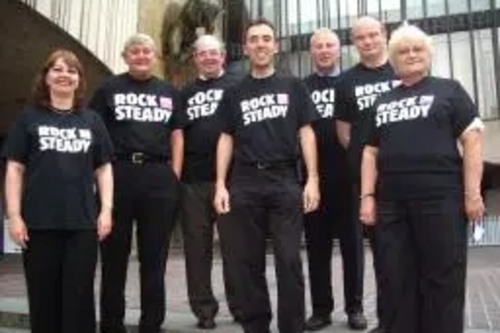 Liberal Democrats Councillors supporting Northern Rock outside the City Centre.