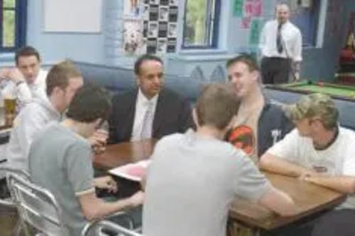 Parmjit Gill meets Leicester students