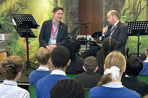 November has been another busy month for Charlie, with lots of visits and meetings.