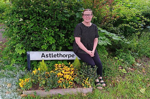 Councillor Kerrie Bradburn in Two Mile Ash