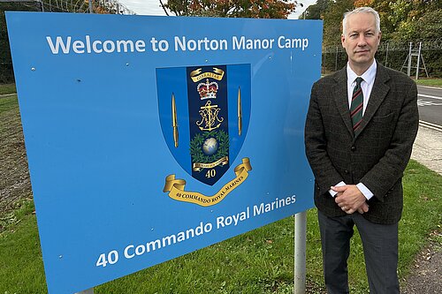 Gideon Amos at Norton Manor Camp