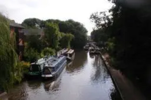 The Trent and Meresey canal in Stone