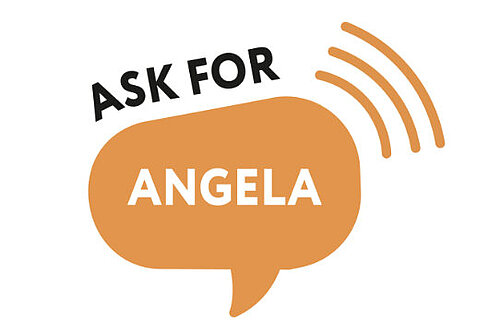 Ask for Angela Logo