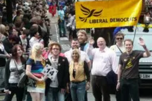 Lib Dems at Manchester LGBT Pride 2009
