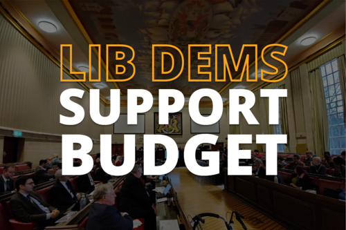 Lib Dems Support Budget