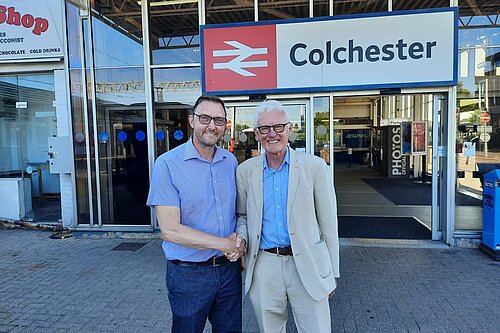 Marrtin & Sir Norman Lamb