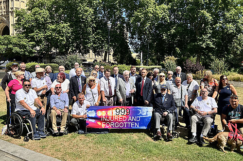 Campaigners from 999 Injured but Forgotton