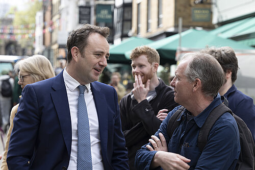 Danny in city centre