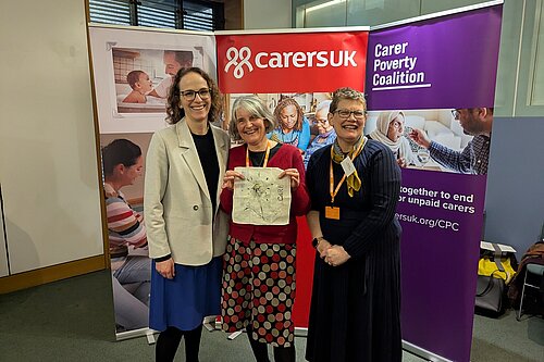 Alison with CarersUK