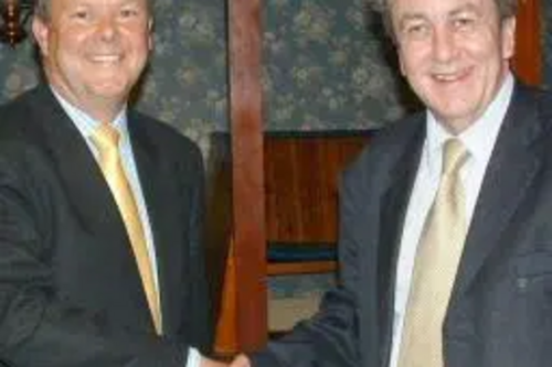 MT & AS at adoption meeting