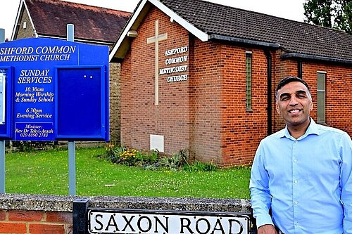 Harry Boparai at Methodist Church