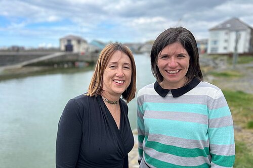 Jane Dodds MS and Sandra Jervis