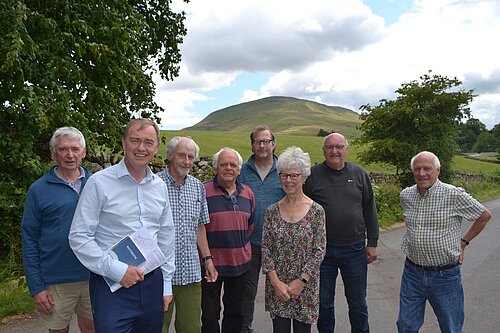 Tim with Murton Parish Councillors