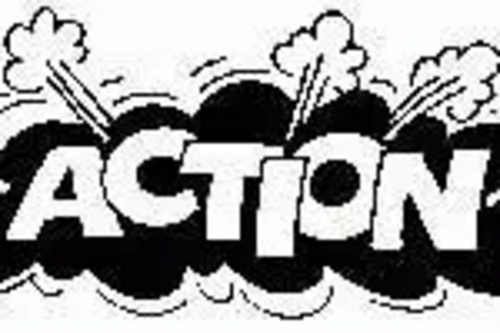 Action graphic