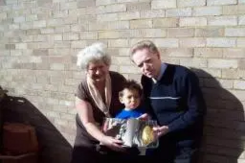 Cllr. Nichols with Parliamentary Candidate Stephen Robinson