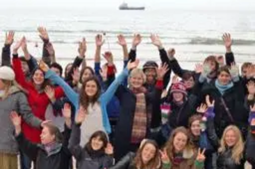 Terrye Teverson joins students in Falmouth to push for climate change solutions in Copenhagen this week.