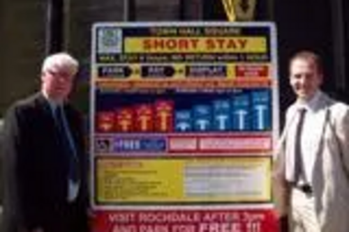 Paul Rowen MP alongside Councillor Greg Couzens