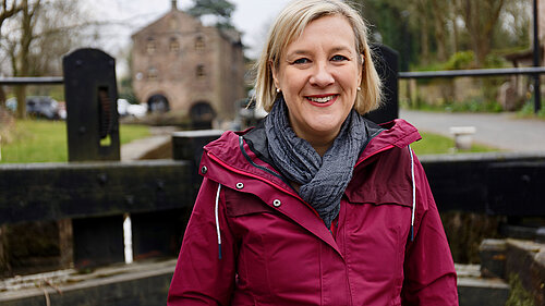 Lisa Smart at Marple Locks
