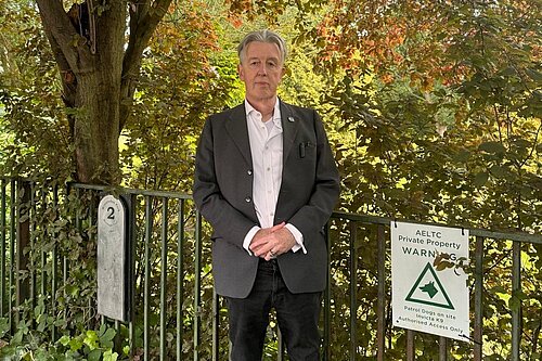 Paul Kohler MP in Wimbledon Park