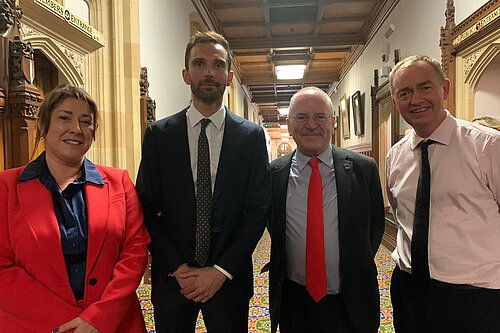 Cumbrian MPs with the Rail Minister
