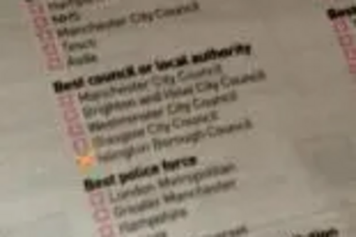 Pink Paper readers awards 2007 - Islington shortlisted for Best Council